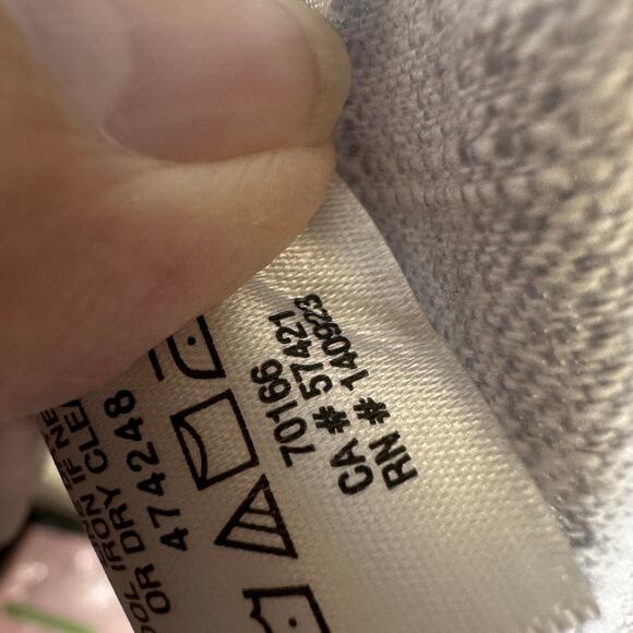 LOFT Light Gray Linen Moto Jacket XL Y2K Core Minimalist Vibe - Picture 8 of 8